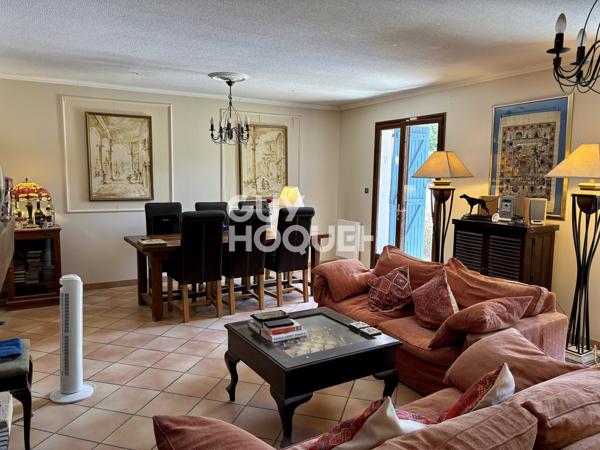 5 Min Nord-Est CARCASSONNE - Villa trois chambres, garage, piscine sur terrain 1074 m²