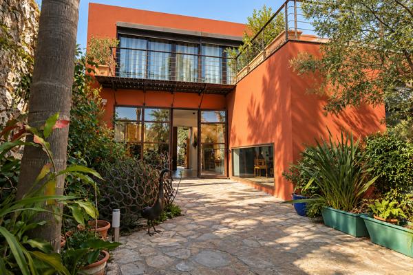 MANDELIEU LES COLLINES | VILLA D'ARCHITECTE AVEC VUE PANORAMIQUE MER