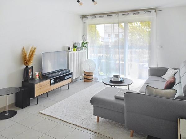 Appartement 65m2 à Yutz, 2 chambres, balcon, ascenseur, garage