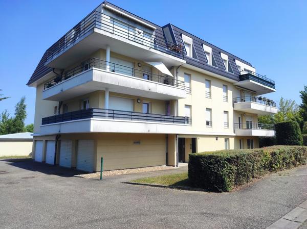 Appartement 65m2 à Yutz, 2 chambres, balcon, ascenseur, garage