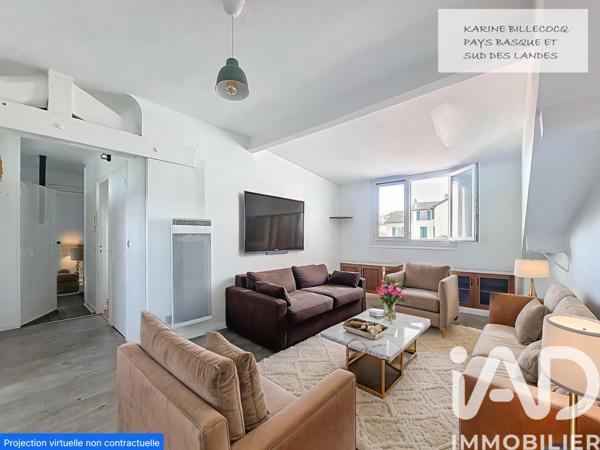 Appartement à vendre 3 pièces 38 m² Biarritz