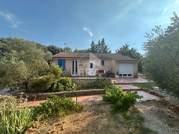 A VENDRE 83470 SEILLONS SOURCE D'ARGENS MAISON PLAIN PIED 95 M² SUR 1500M² DE  TERRAIN PISCINE CARPORT