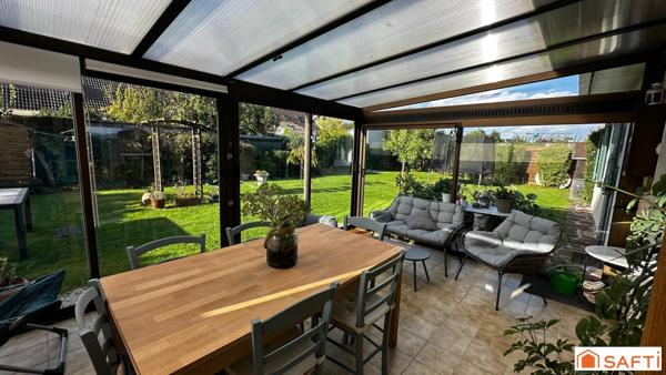 Maison de plain-pied de 117 m2 sur 528m2 de terrain