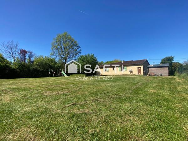 Maison T3 avec garage, terrain et possibilité d'extention.