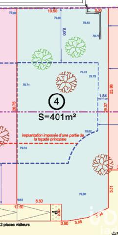Terrain à vendre 401 m² Champcueil