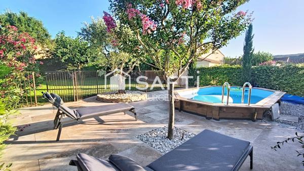 Charmante villa T4 avec piscine - coeur de village