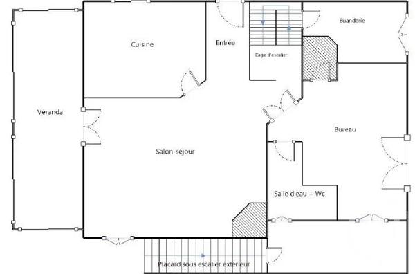 Maison à vendre  8 pièces - 226 m 2   LABARTHE SUR LEZE  - 31
