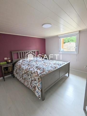 Maison de plain pied à Samazan avec 4 chambres et piscine