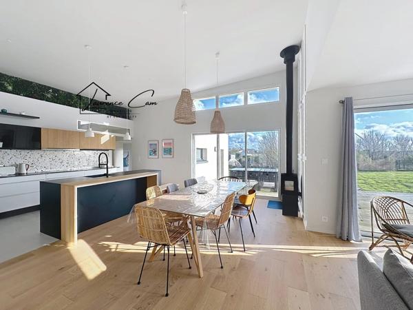 LANNILIS (29870) – Maison contemporaine de plain-pied – 129 m² – Terrain 2400 m²