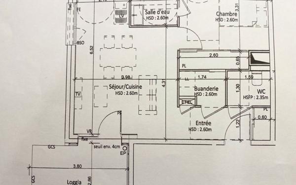 Appartement à vendre    1 pièce • 46,71 m2 Tassin-la-Demi-Lune