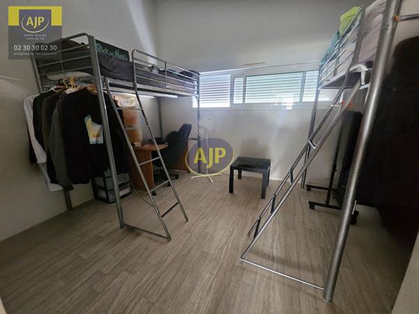 Appartement à vendre Saint Gilles Croix De Vie - 3 pièces, 63m² avec 2 chambre(s) à 263 125€ - AJP Immobilier St-Gilles-Croix-de-Vie