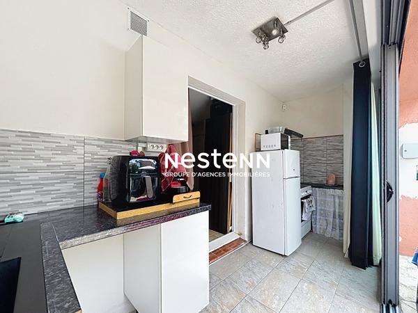 Appartement 1 pièce avec coin nuit - 20.41m2 + loggia 6m² - Rez-de-Jardin - Parking