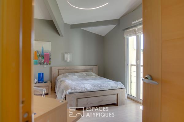 Maison d’architecte aux portes du futur golf