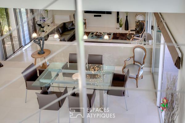 Maison d’architecte aux portes du futur golf