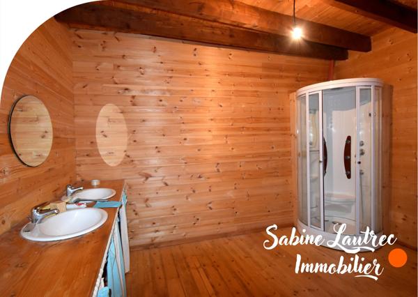 Maison de village de 208 m² au cœur de Lautrec – beaux volumes et garage