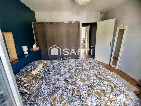 T2 lumineux au dernier étage, proche plage et IUT