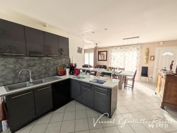 Maison 5 pièces – Garage- terrain 898m²