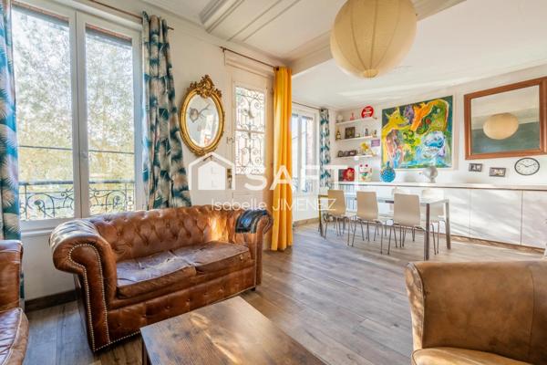 Quai de l’Artois – Face Marne - Meulière de charme + dépendances