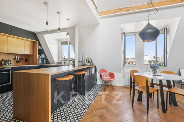 Appartement en dernier étage avec terrasse