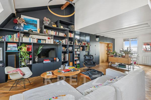 Appartement en dernier étage avec terrasse