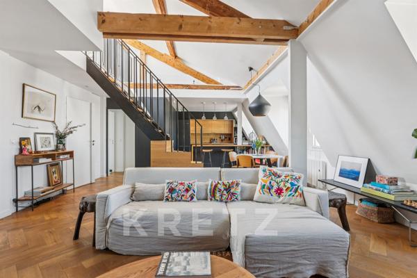 Appartement en dernier étage avec terrasse