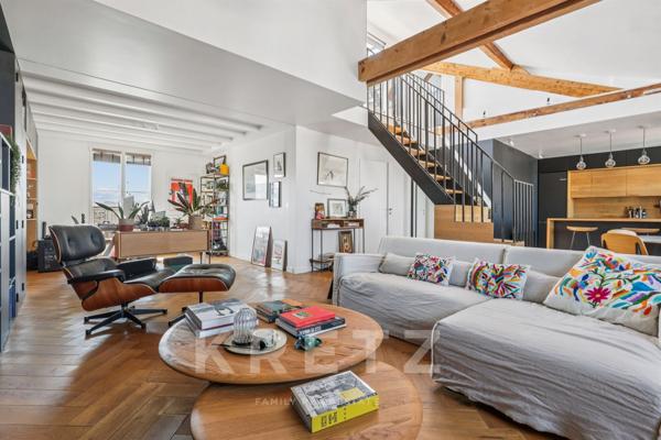 Appartement en dernier étage avec terrasse