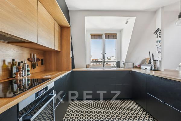 Appartement en dernier étage avec terrasse