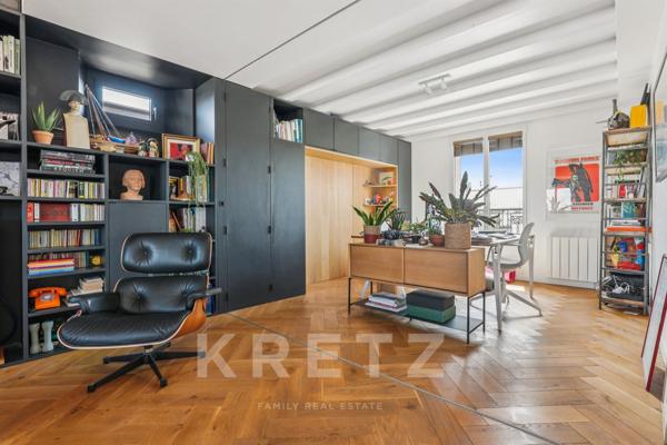 Appartement en dernier étage avec terrasse