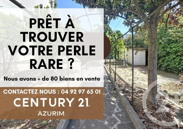 Maison à vendre  3 pièces - 70 m 2   CANNES LA BOCCA  - 06