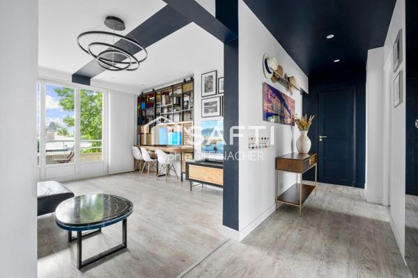 Appartement 3 pièces 9 min RER ascenseur balcon