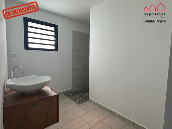 Maison neuve vue mer – 4 chambres – 122 m² – Terrain 380 m² – Pichette