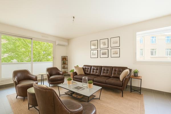 CENTRE VILLE - GARE - Appartement de type T2 bis / T3 - Résidence sécurisée avec concierge