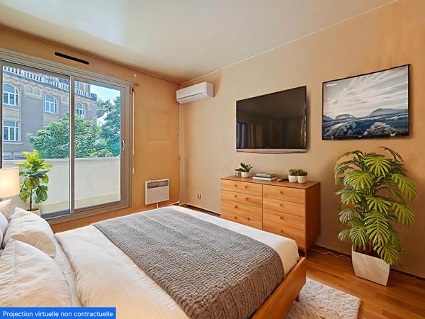 CENTRE VILLE - GARE - Appartement de type T2 bis / T3 - Résidence sécurisée avec concierge