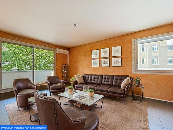 CENTRE VILLE - GARE - Appartement de type T2 bis / T3 - Résidence sécurisée avec concierge