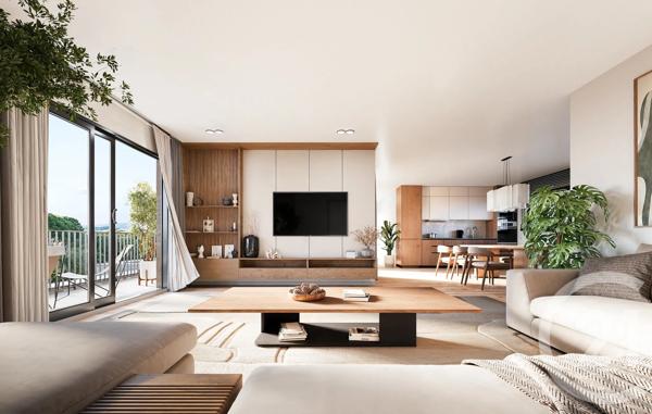Appartement F3 à vendre  3 pièces - 49,37 m 2   LECCI  - 201