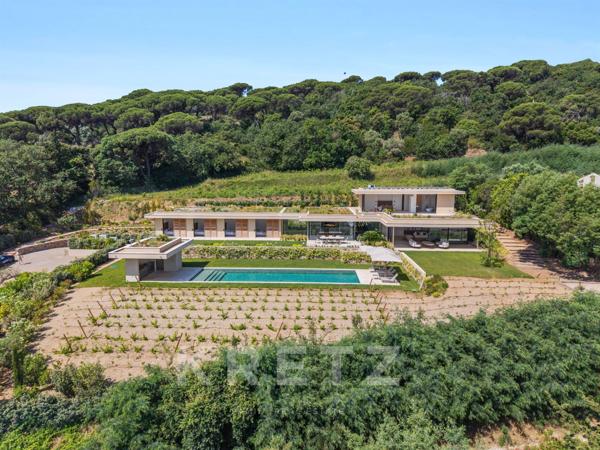 Ramatuelle - Villa d'architecte proche des plages.