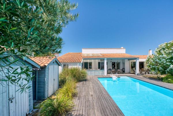 Île de Ré - Rivedoux Plage - Maison familiale avec piscine à proximité village et plage