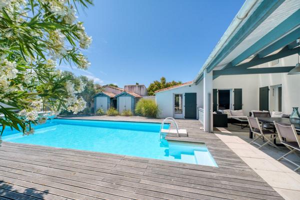 Île de Ré - Rivedoux Plage - Maison familiale avec piscine à proximité village et plage