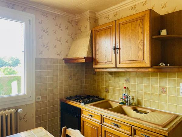 Maison Chateauneuf En Thymerais 3 pièce(s) 70 m2, jardin, garage, sous-sol total