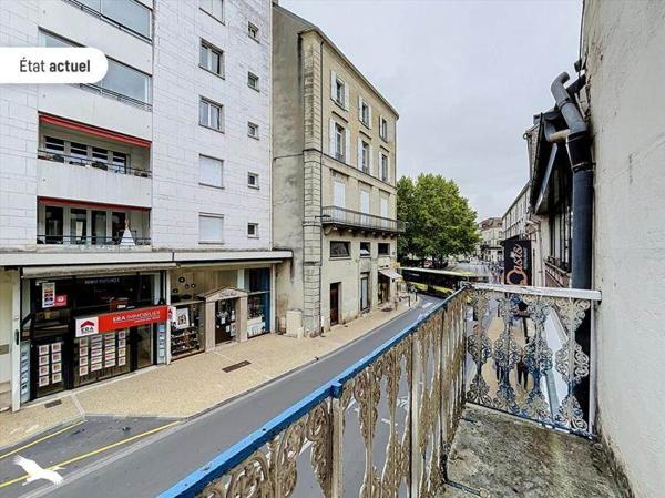 Appartement à vendre 109 515 € Périgueux 2 p 56 m² DPE D