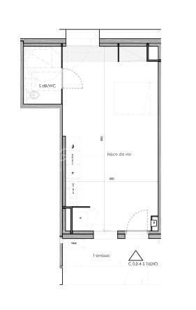 Appartement de 35,80 m²