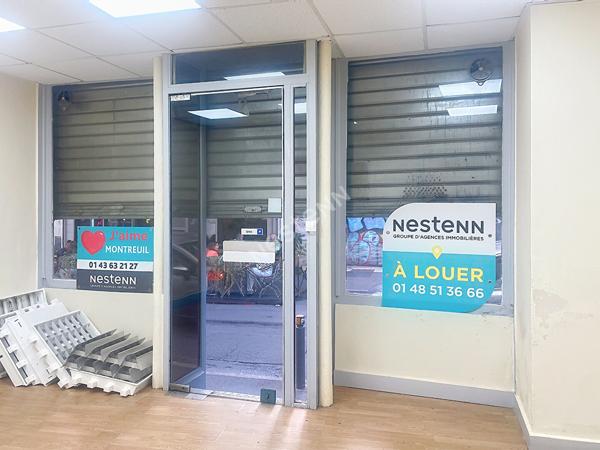 Local commercial à louer - 28 m² - Bas Montreuil, Montreuil