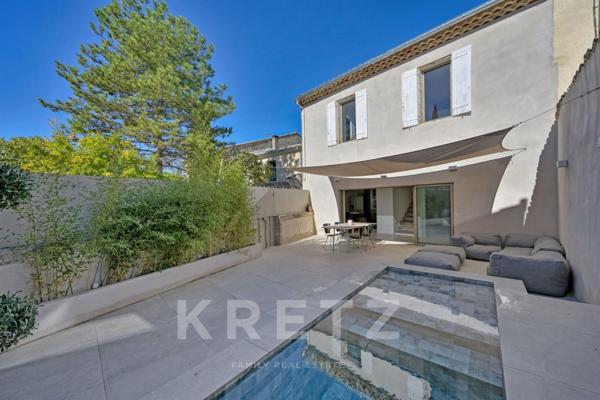 Maison de charme rénovée avec bassin et dépendance – Junas, entre Nîmes et Sommières, à 30 min des p