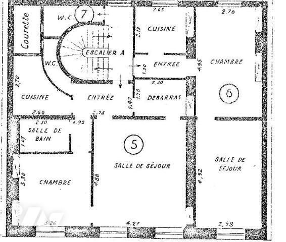 Appartement 4 pièces - Secteur Rochechouart