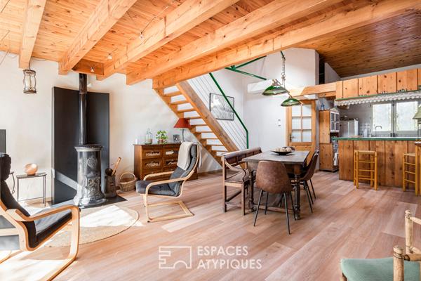 Maison atelier et son gîte indépendant proche Toulouse