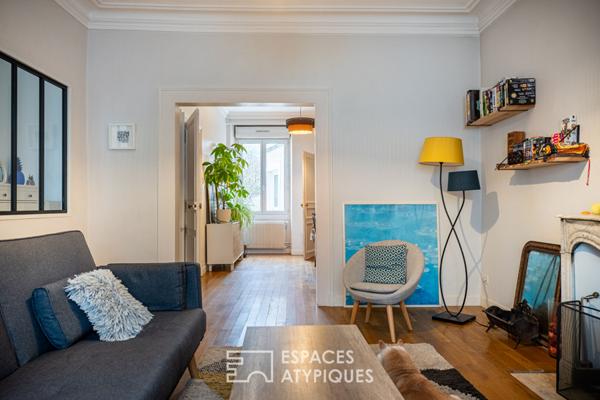 Mancelle de caractère avec jardin, centre-ville