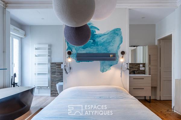 Mancelle de caractère avec jardin, centre-ville