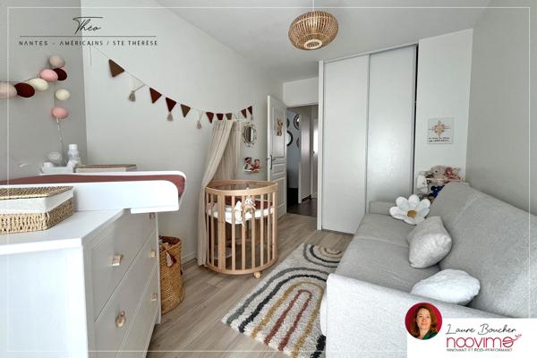 Appartement T3, 61 m2 avec balcon et stationnement