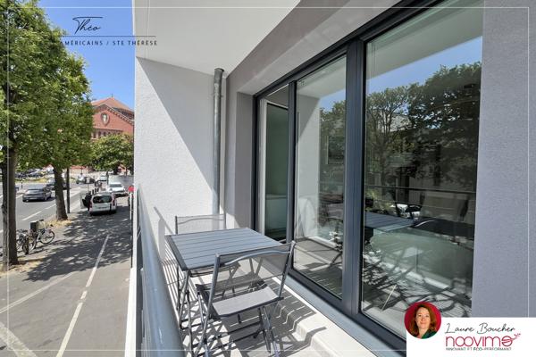 Appartement T3, 61 m2 avec balcon et stationnement