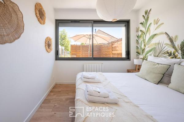 Propriété contemporaine de 185 m² avec jardin, terrasse et maisonnette de rapport